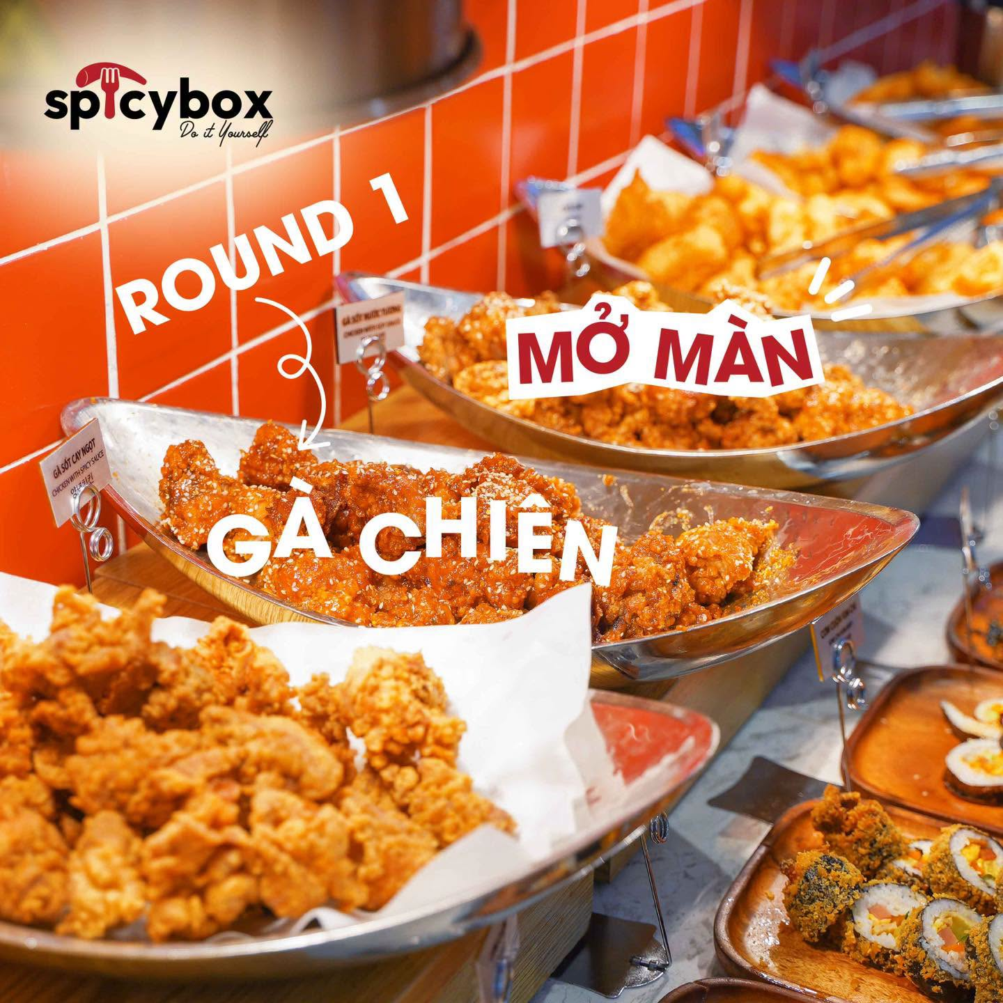 G&agrave; chi&ecirc;n tại Spicy Box